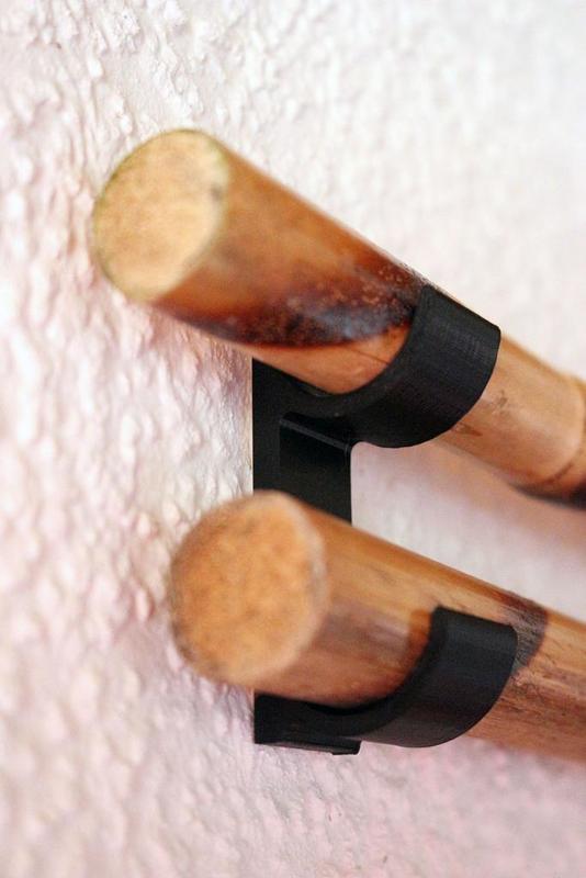 Escrima Stick Wall Mount