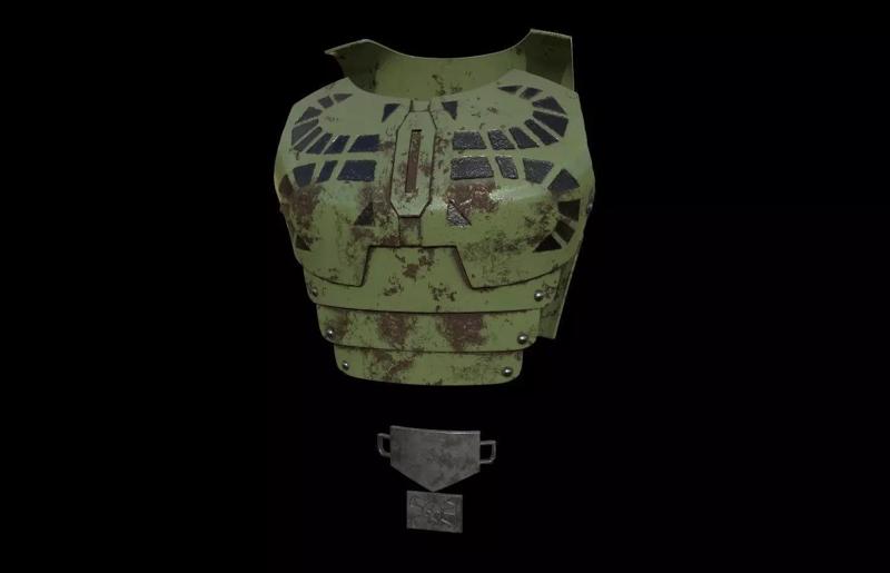 Cade Skywalker Chest and Belt Buckles 3d digital download