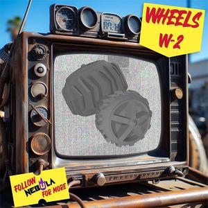1/64 Gaslands wheels W1 for model car - 3D STL files