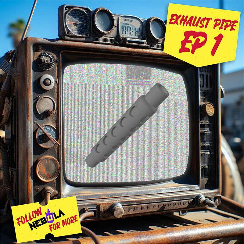 Gaslands Exhaust Pipe EP1- 3D STL files [1:64]