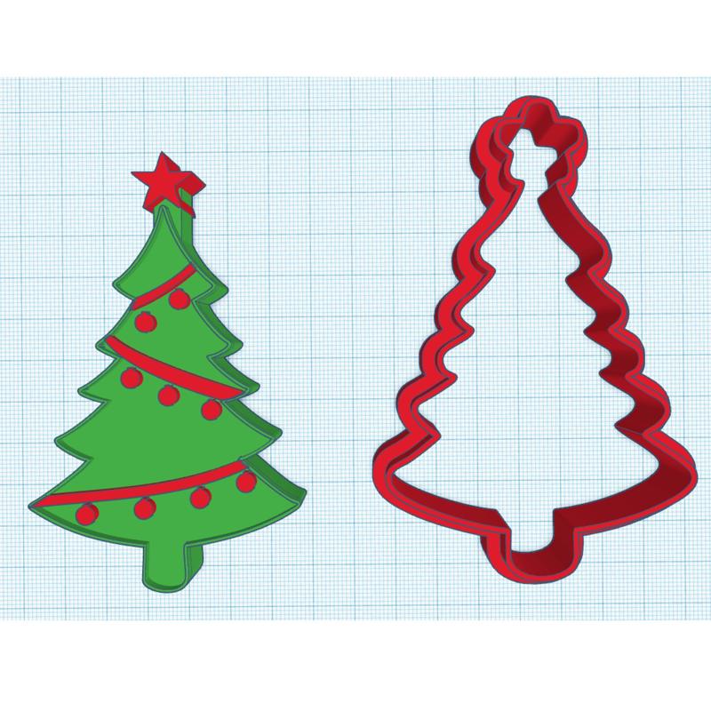 COOKIE CUTTER CHRISTMAS TREE CHRISTMAS TREE COOKIES PAPA NOEL SANTA CLAUS
