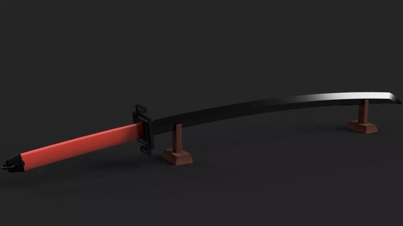 Bleach- Ichigo Kurosaki Tensa Zangetsu Set- Original - Fullbring