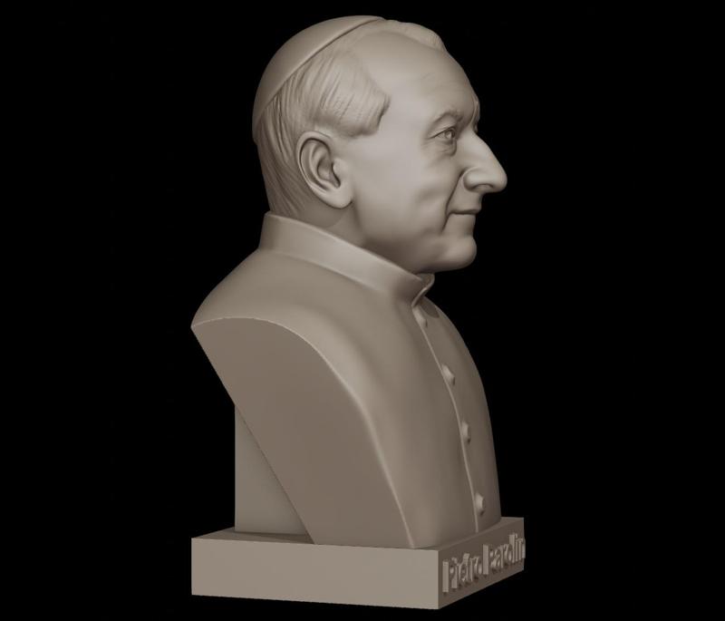 Pietro Parolin Bust | 3D Printable STL Model | Catholic Cardinal Sculpture | Future Pope 2025