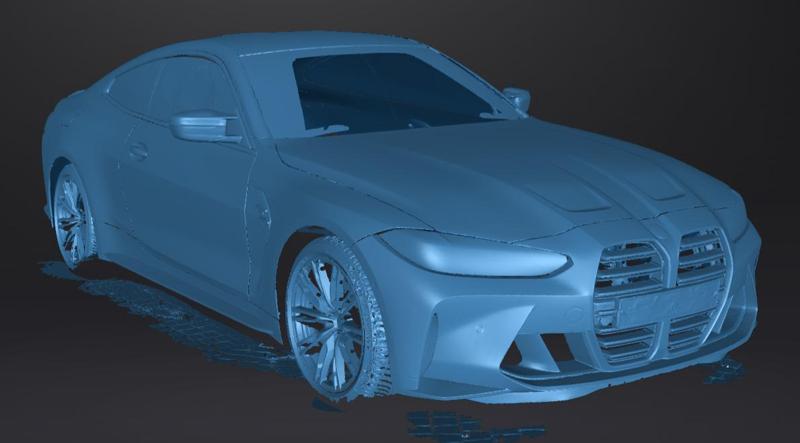 BMW M4 competition 3D scan