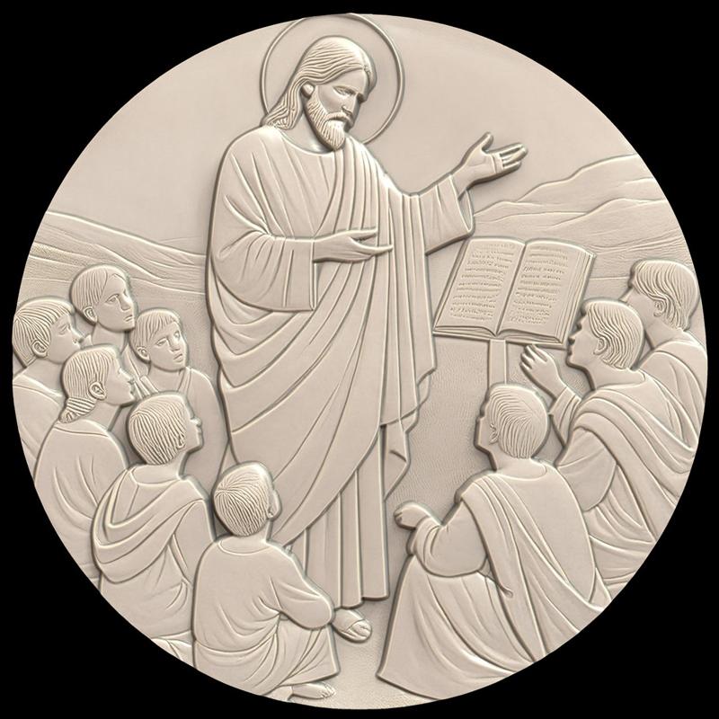 3D Model STL File for CNC Router/Laser & 3D Printer Jesus 1