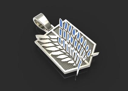 titans medal / Shingeki no Kyojin (scouting legion)