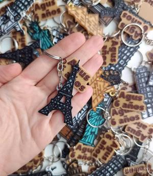Eiffel Tower Keychain