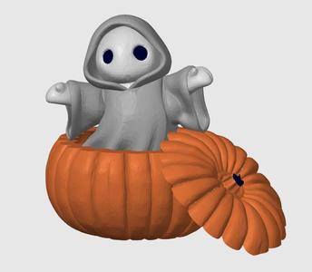 Citrouille fantôme