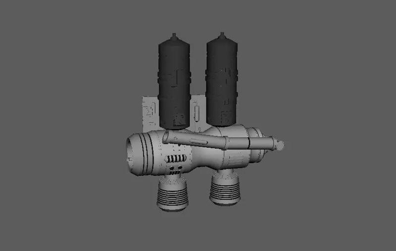 Space Trooper jetpack Star wars  3D print model