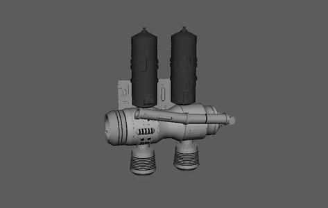 Space Trooper jetpack Star wars  3D print model