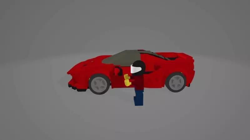 Ferrari F8 Tributo Speed Champions 76895 3D model