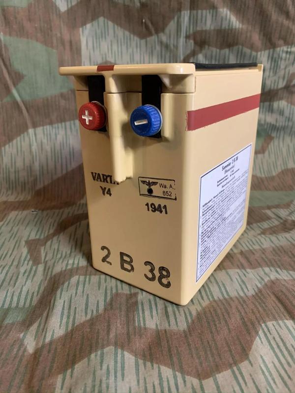 Replica of German battery Samler 2B38