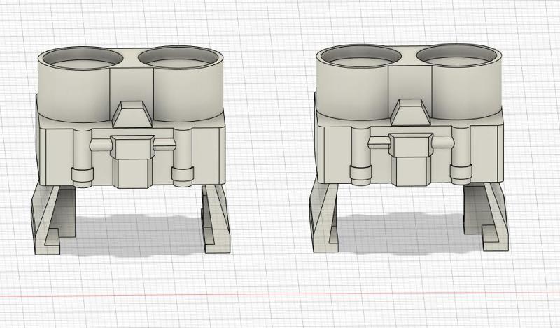 Power Rangers Delta Megazord Rocket Boosters