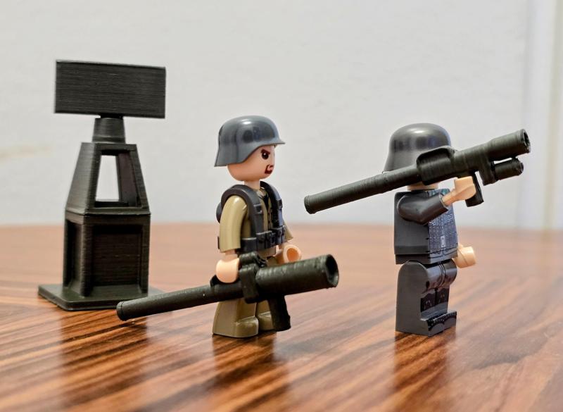 Anti Aircraft Weapons For MiniFigures