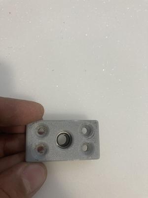 Furniture center leg (midfoot) mounting bracket