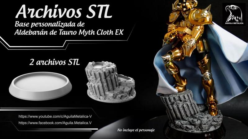 Saint Seiya - Aldebaran de Tauro - Base 3D Print - Archivos STL