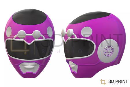 Power Rangers Turbo Pink Ranger helmet
