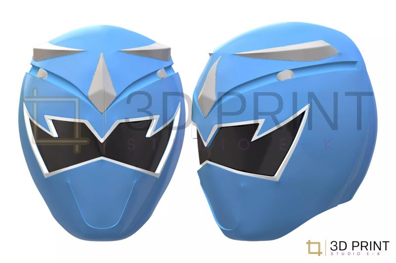 Power Rangers Dino Thunder Blue Ranger helmet