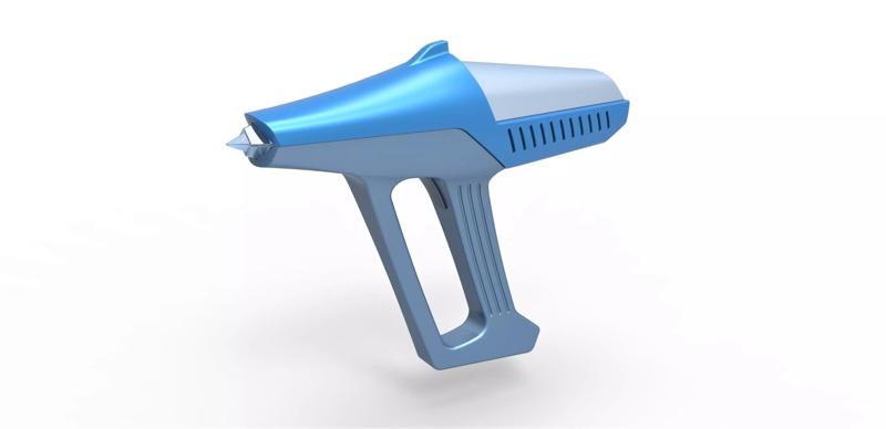 Pistol of Traybors henchmen from Buck Rogers in the 25th Century