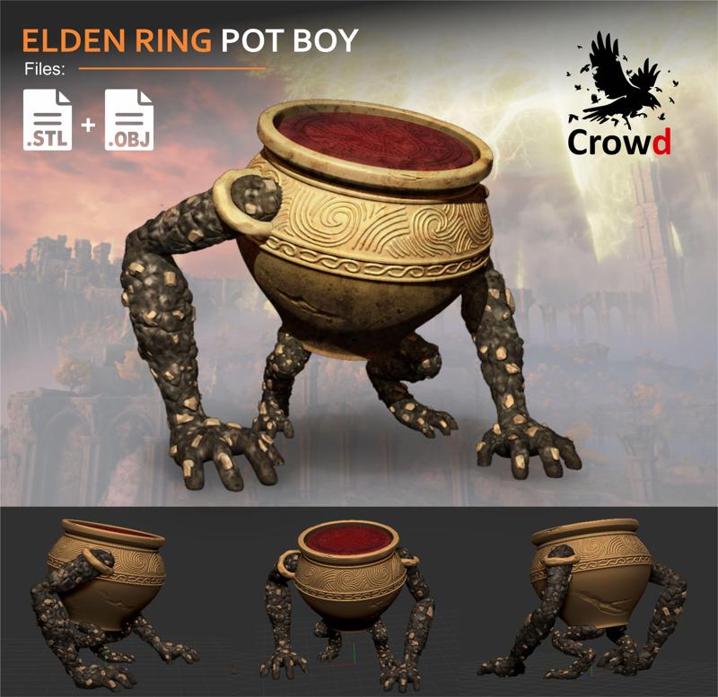 ELDEN RING POT BOY A
