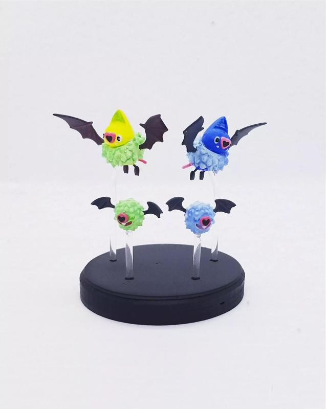 Pokemon Woobat and Swoobat