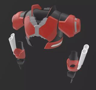 Kamen Rider Geats Boost Torso Armor