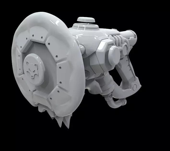 Lucio Snowfox weapon 3D PRINTABLE MODEL for cosplay