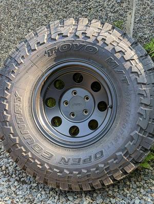 Jeep Center Caps- American Racing Baja wheels