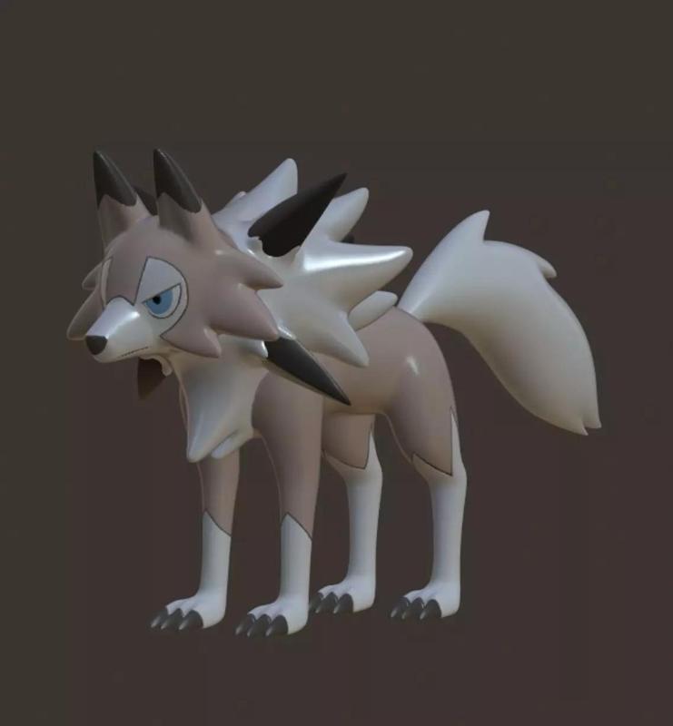 Rockruff and Lycanroc Pokemon