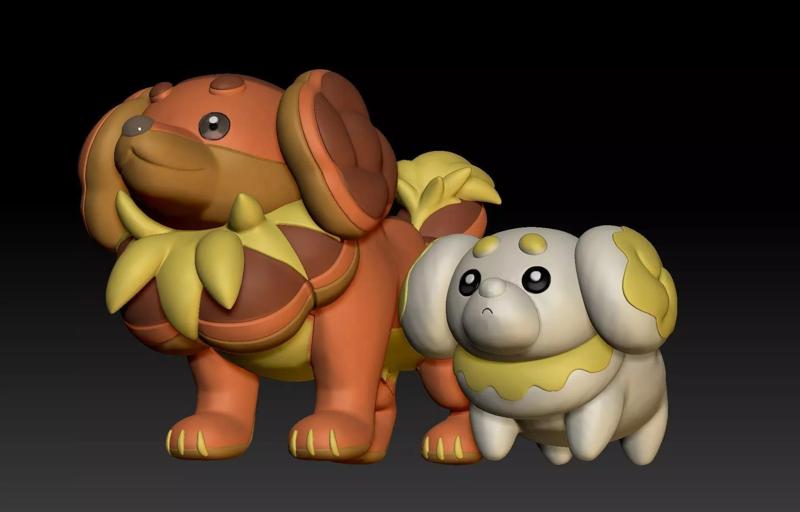 Pokemon Fidough Dachsbun