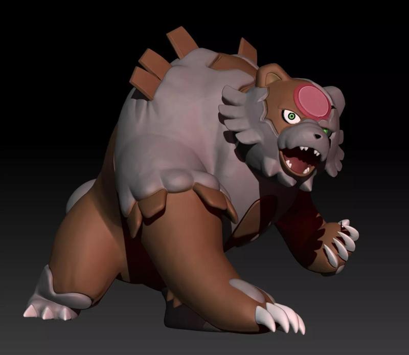 Pokemon Ursaluna Bloodmoon