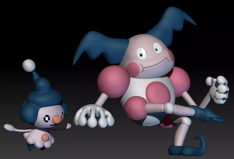 Pokemon Mime Jr Mr Mime