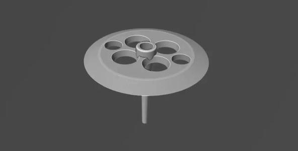 Pop Bumper Skirt Pinball 3D Model