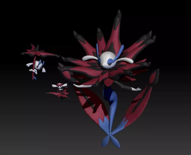 Pokemon Flabebe Floette Florges Eternal Flower