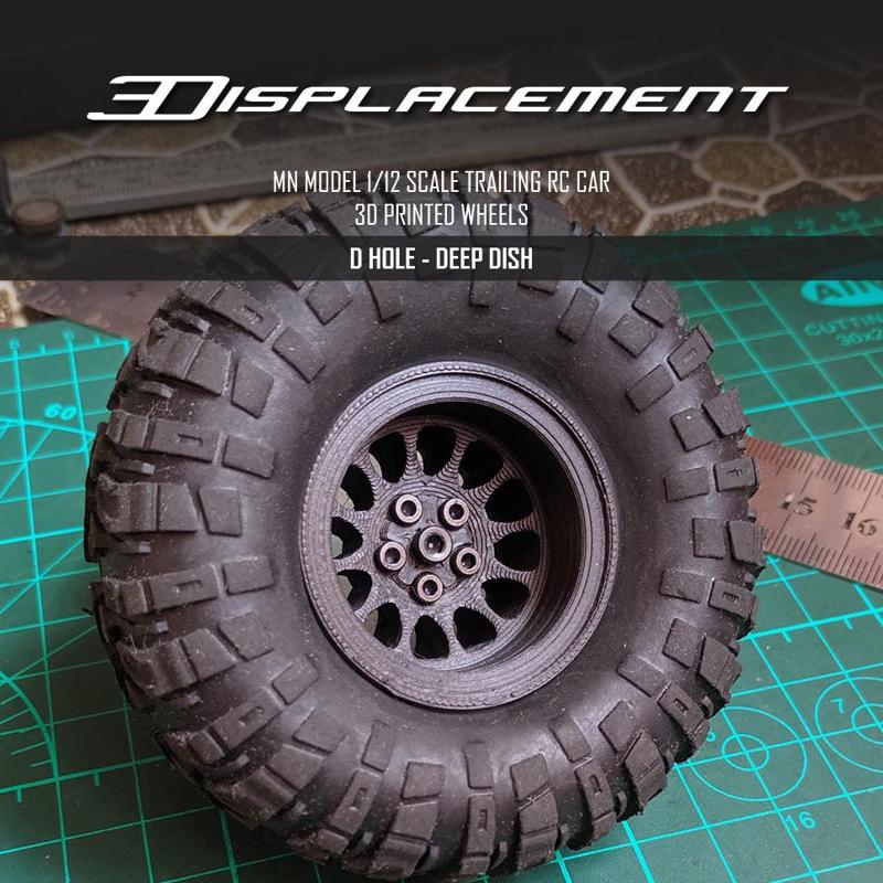 Wheels For MN90 / MN45 Stock Tires - D Hole