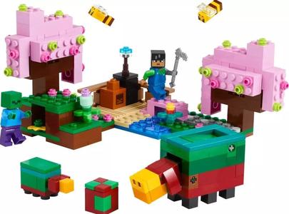 PixelBricks3D - MINECRT - The Cherry Blossom Garden