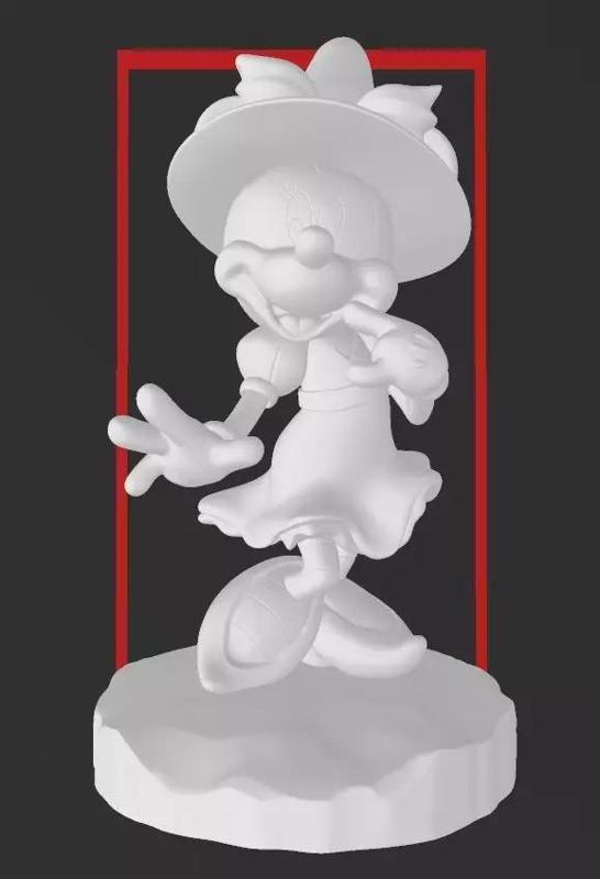 Minnie Mouse - Halloween Witch Costume - 3D PRINT MODEL