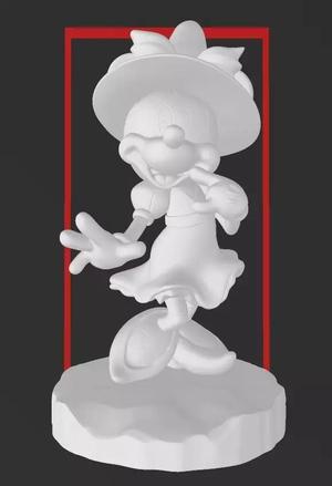 Minnie Mouse - Halloween Witch Costume - 3D PRINT MODEL