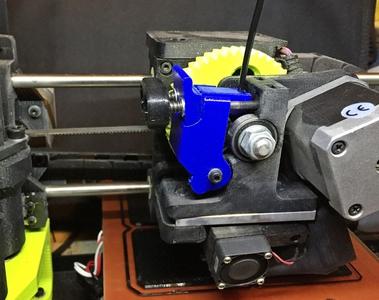Heavy Duty Extruder Idler and Latch for Lulzbot Mini