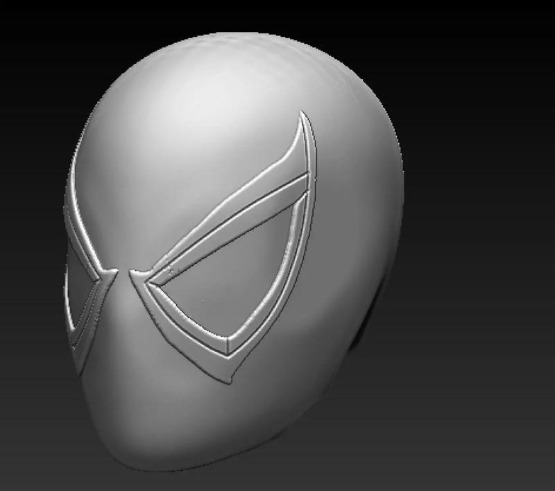 Marvels Spider-Man 2 antivenom suit headsculpt