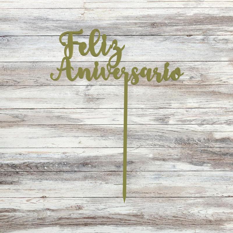 Happy Anniversary cake Topper