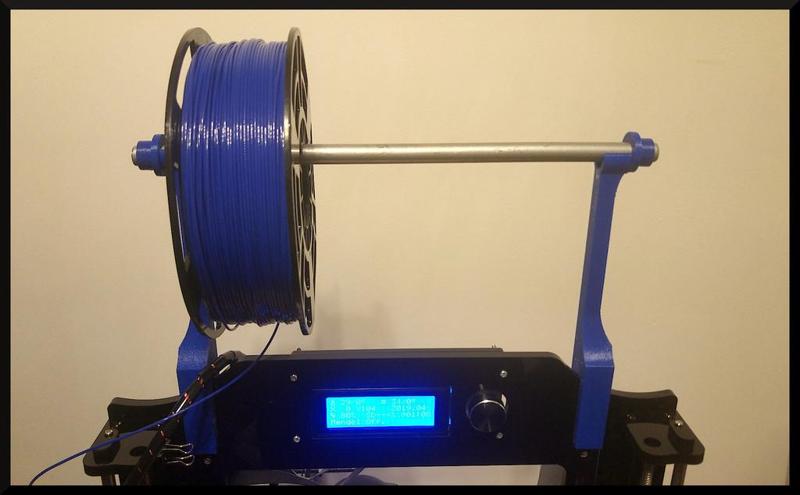 RepRap I3 Prusa Infitary (hbi3) filament holder