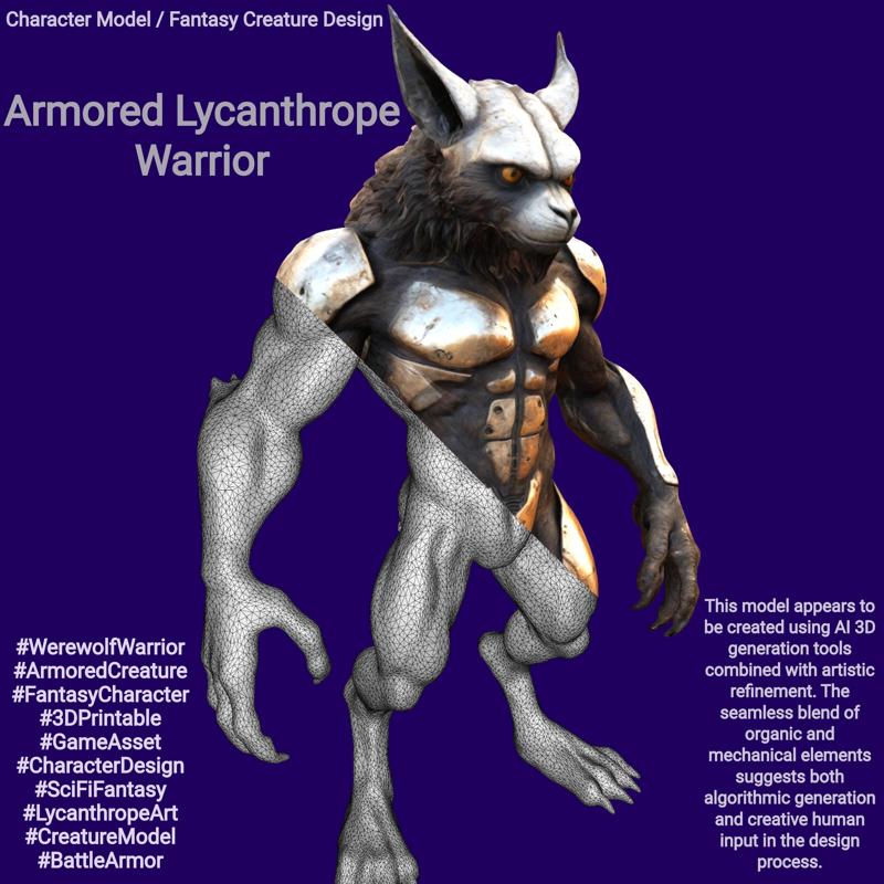 Armored Lycanthrope Warrior
