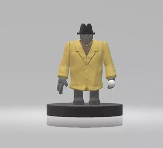 Alle Kappen MF DOOM ACTION TOY 3d printable model