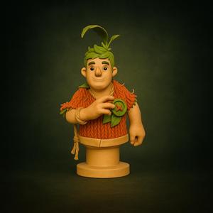 Cody Bust – It Takes Two Inspired 3D Printable Figure
