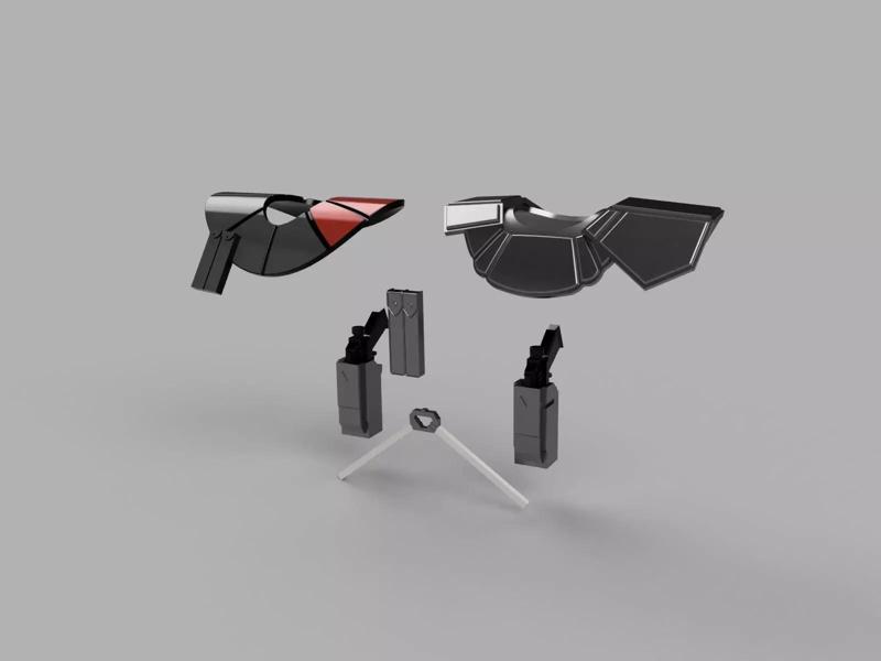 1 12 Clone Captain Fordo Accessory Bundle