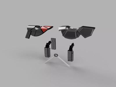 1 12 Clone Captain Fordo Accessory Bundle