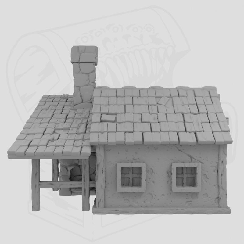 Medieval Town: Blacksmith Shop