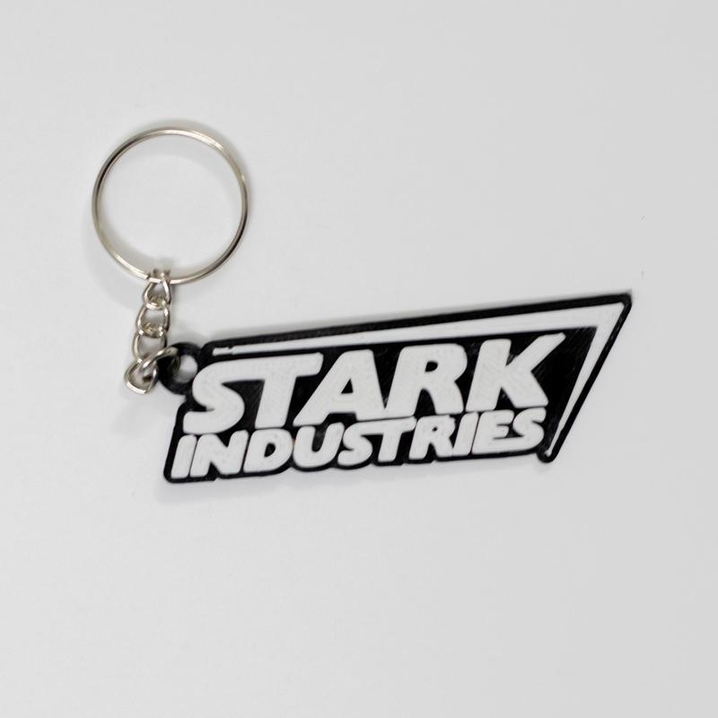 Stark Industries keyring