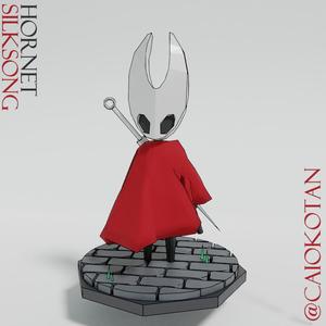 HORNET LOW POLY - HOLLOW KNIGHT SILKSONG -